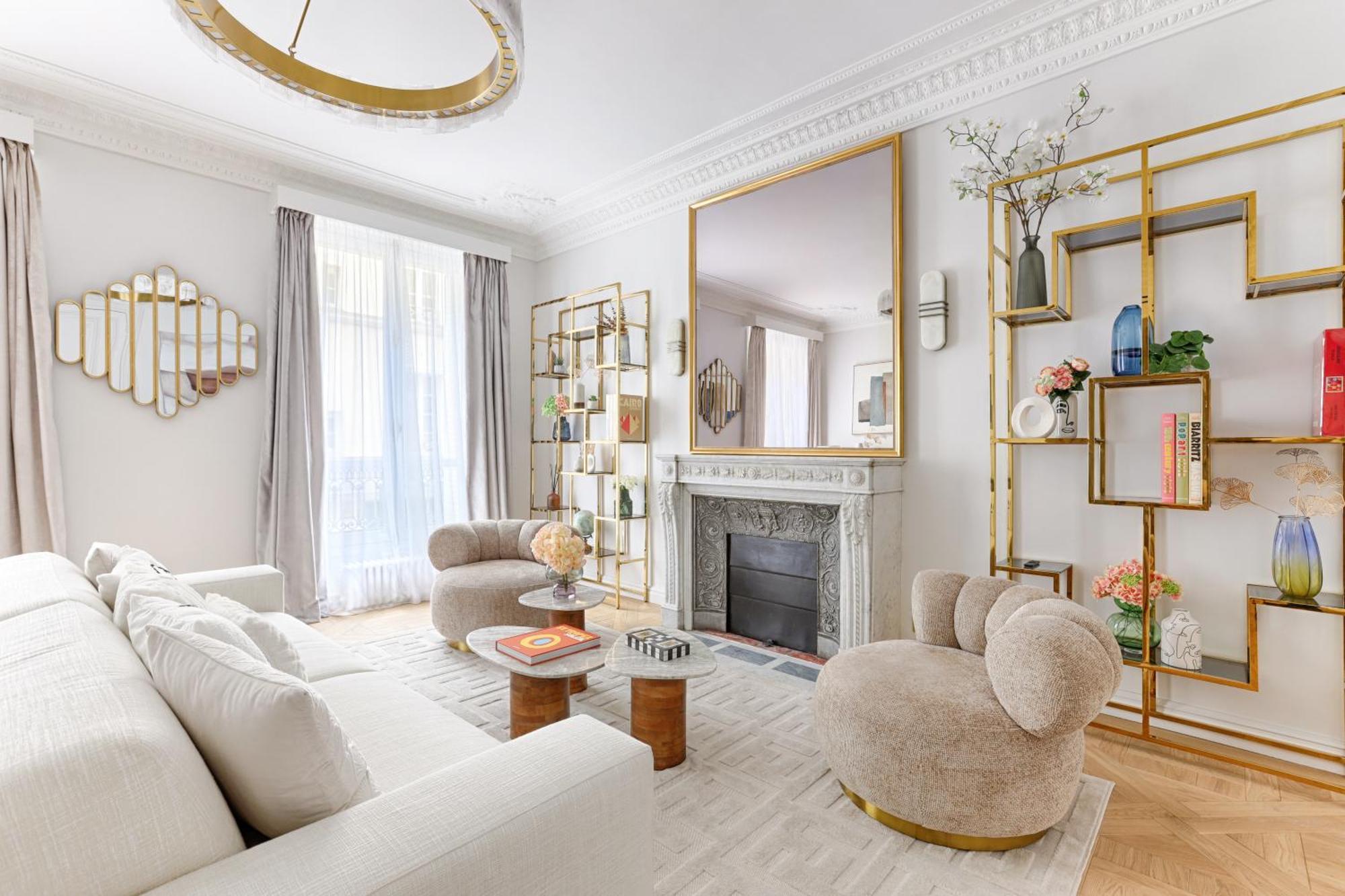 Elegant Luxury Apartment For 6 On Champs-Elysees Paris Bagian luar foto