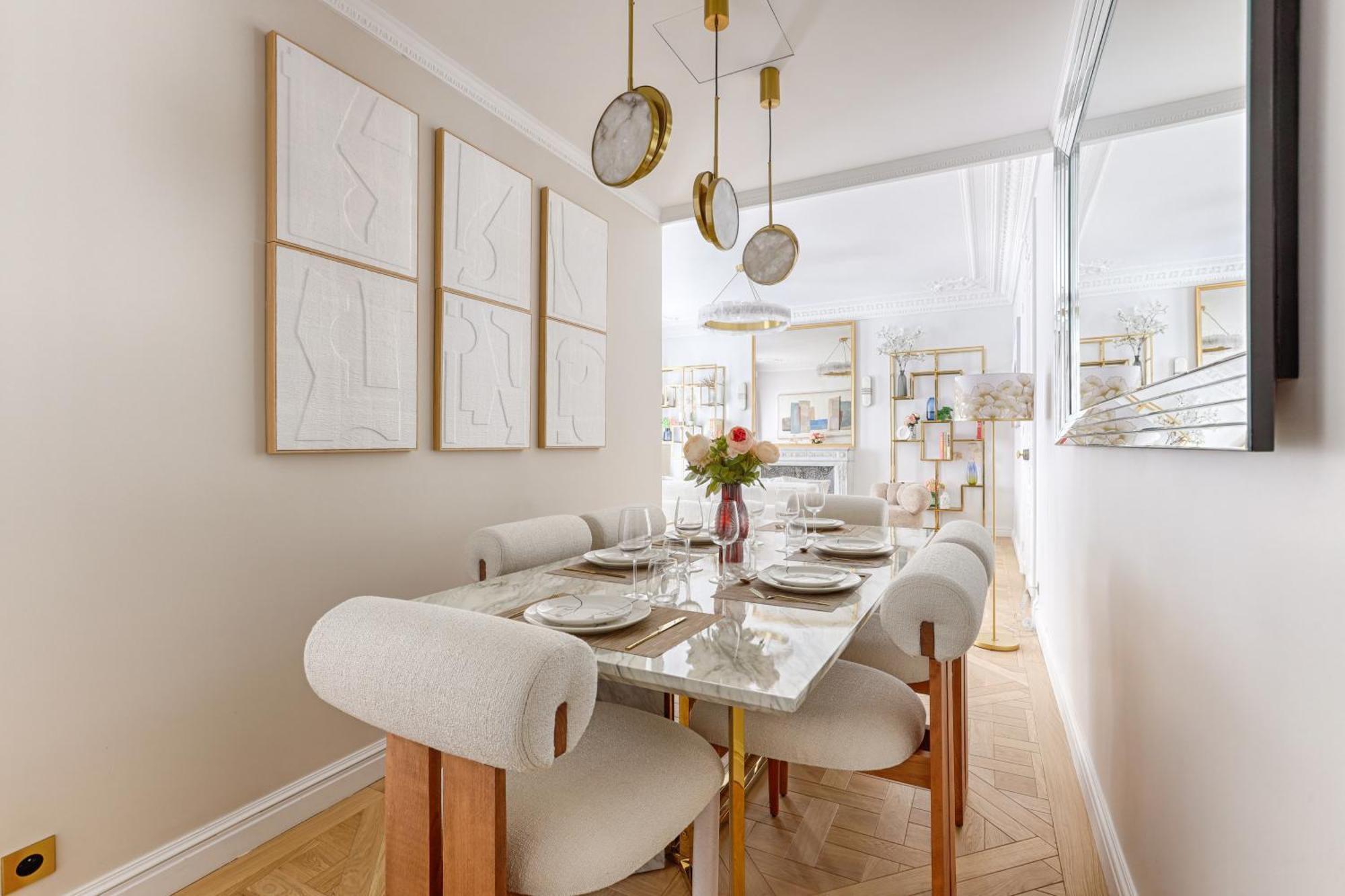 Elegant Luxury Apartment For 6 On Champs-Elysees Paris Bagian luar foto
