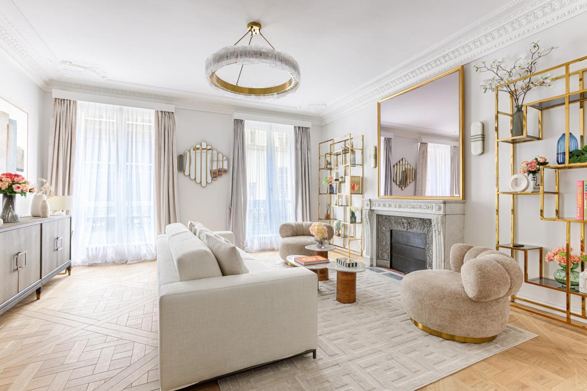 Elegant Luxury Apartment For 6 On Champs-Elysees Paris Bagian luar foto